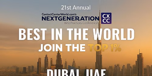 Next-Generation Contact Center \/ CX Best Practices Global Event