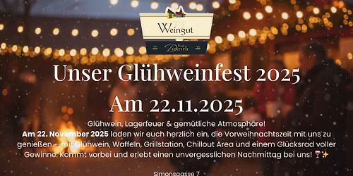 6. Gl\u00fchwein Fest \/\/ Weingut Frank Dietrich