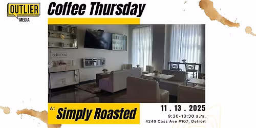 Coffee Thursday at Simply Roasted