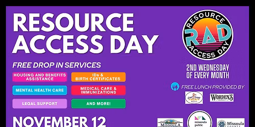 RAD! Resource Access Day at Missoula Public Library