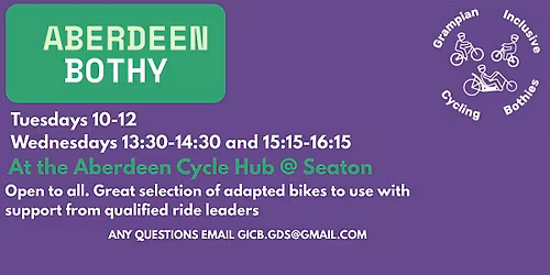 Aberdeen Adapted Cycling  - Tuesday 11-12 Session