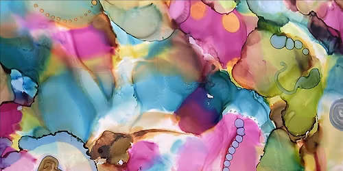 Christmas Baubles\/Playing with Alcohol Inks