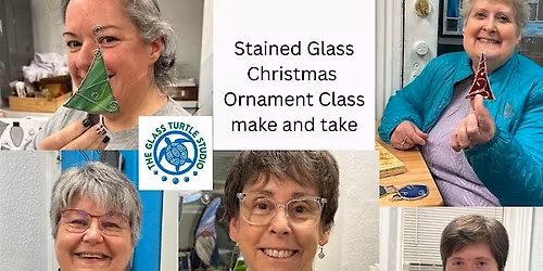 Stained Glass Christmas Ornament Making Event