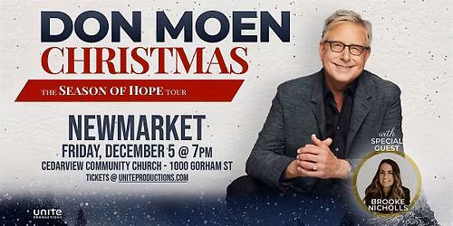 Don Moen Christmas - 'The Season Of Hope Tour' | Newmarket, ON
