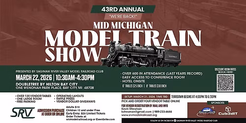 2026 Mid Michigan Model Train Sale