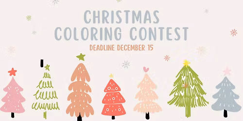 Christmas Coloring Page Contest