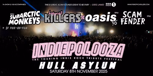Indiepalooza - Hull Asylum - 8th November 2025