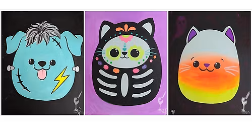 Squishiest Animal Friends - Family Time - Paint and Sip in San Antonio | Classpop!\u2122