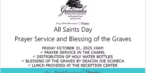 Greenoaks Blessing of the Graves