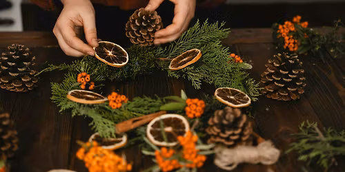 Wreath Making at Widowmaker Brewing