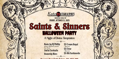 Saints & Sinners Halloween Party