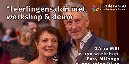 ZA 30 MEI - Leerlingensalon met workshop en demo - DJ 21