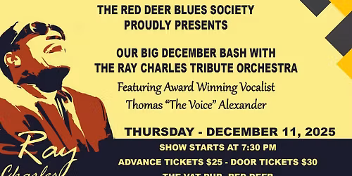 Ray Charles Tribute Orchestra Featuring Thomas Alexander