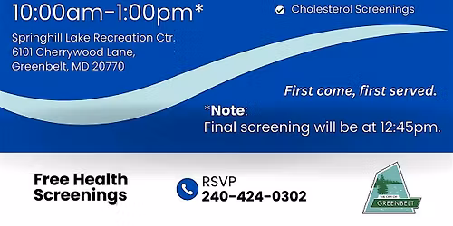 Free Health Screenings