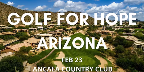 GOLF FOR HOPE ARIZONA