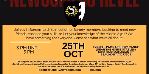 Bordermarch Newcomers Revel