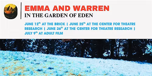 Emma and Warren in the Garden of Eden at The Brick