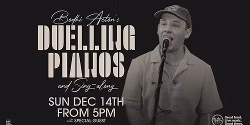 Duelling Piano's - LIVE + FREE Sunday Session at the Hoey Moey!