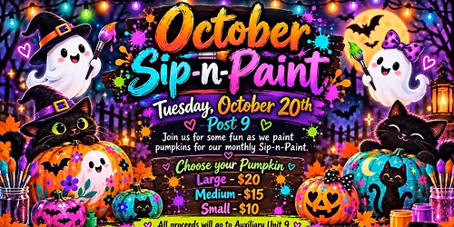 October Sip-N-Paint
