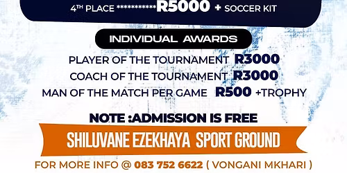 4th Annual Ezekhaya Festive Tournament! \u26bd\ufe0f\ud83c\udfc6\ud83c\udfd0