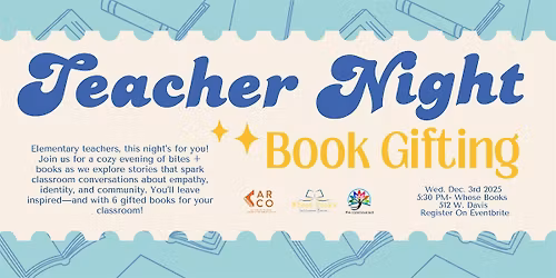 Teacher Night & Book Gifting