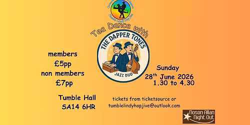 Tea Dance with The Dapper Tones
