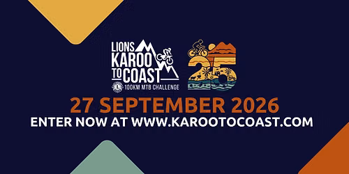 2026 Lions Karoo to Coast: 27 September