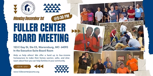 December 2025 Board Meeting