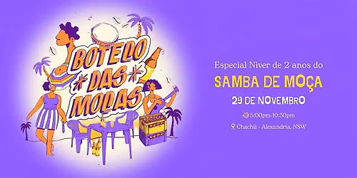 Boteco das Mo\u00e7as - Edi\u00e7\u00e3o especial 2 anos do Samba de Mo\u00e7a