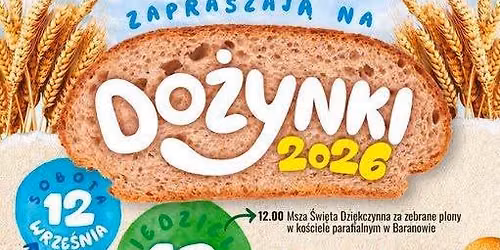 Dożynki Gminno-Parafialne w Baranowie 2026 🌾 — Długa 13, 06-320 Baranowo, Poland