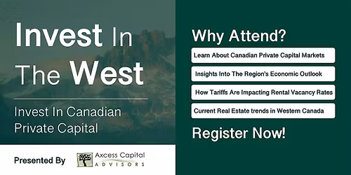 Invest in the West: Canadian Private Capital Insights \u2013 Edmonton Event