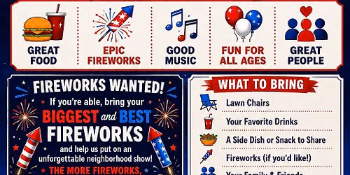 Best 4th of July block party everrrr!!!!!!