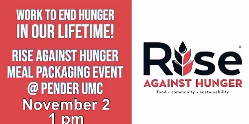 Rise Against Hunger Meal Packaging Event