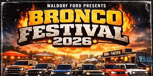 Waldorf Ford's Bronco Festival 2026