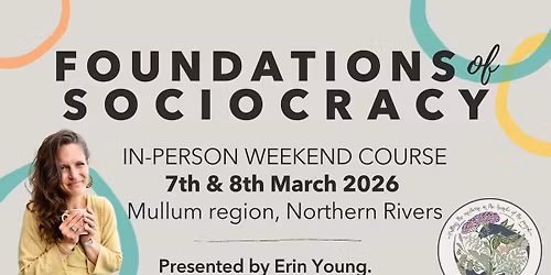 The Elder Tree Foundations of Sociocracy in-person training