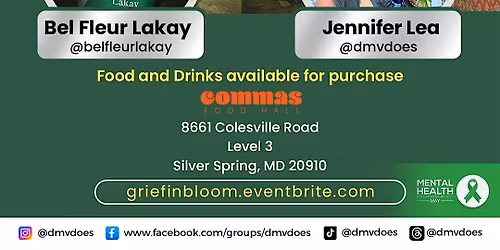 Grief In Bloom: Honoring Grief & Floral Arrangement Experience