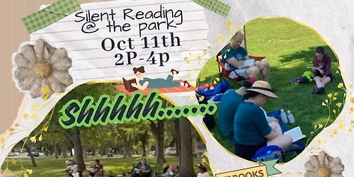Silent Reading at the Park 