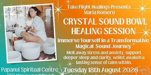 *SOLD OUT* Crystal Sound Bowl Healing Session
