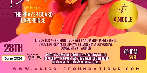 The Girlfriend's Brunch : The Prayer Board Experience