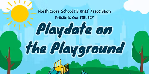 North Cross School Fall ECP Playdate on the Playground