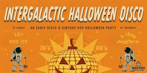 Intergalactic Halloween Disco @ Joyface