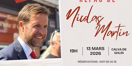 Repas de Nicolas Martin