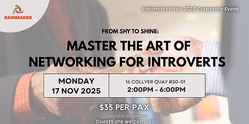 From Shy to Shine: Master the Art of Networking for Introverts