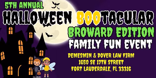 5th Annual Halloween Bootacular: Broward Edition (Family Fun Day)