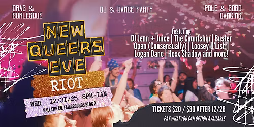 New Queers Eve - Riot