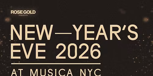 Musica NYE 2026 European Superclub Party
