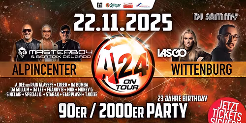 A24 on Tour - 90er \/ 2000er Party