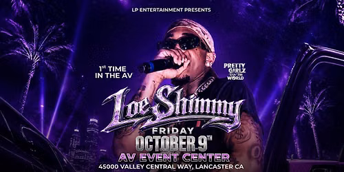 LOE SHIMMY CONCERT IN AV EVENT CENTER
