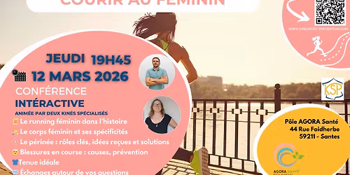 Conf\u00e9rence courir au f\u00e9minin !
