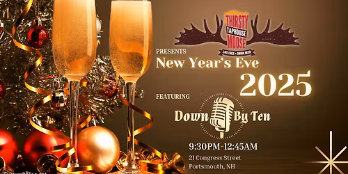 New Year's Eve at Thirsty Moose Portsmouth!